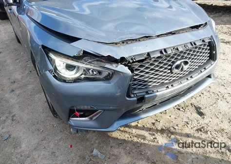 2019 Infiniti Q50 3.0T Luxe from USA, damaged, VIN JN1EV7APXKM541616